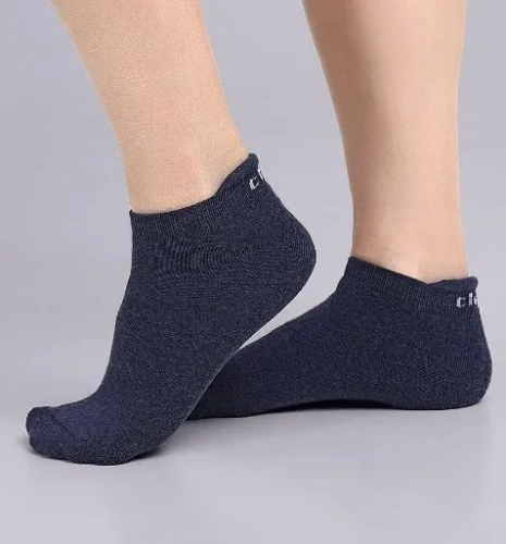 CLEVER носки женские Д202М меланж т.синий р.25